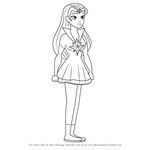 How to Draw Star Sapphire from DC Super Hero Girls