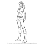 How to Draw Invisible Woman