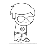 How to Draw Dave Strider from Homestuck