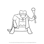 How to Draw Writ Keeper from Homestuck