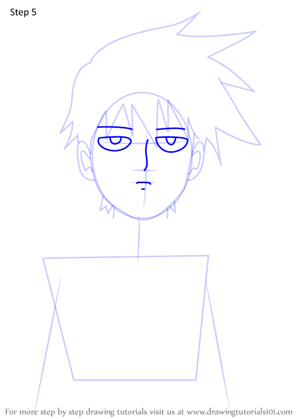 How To Draw Ritsu Kageyama From Mob Psycho 100 Mob Psycho 100 Step By