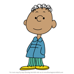 How to Draw Franklin from Peanuts