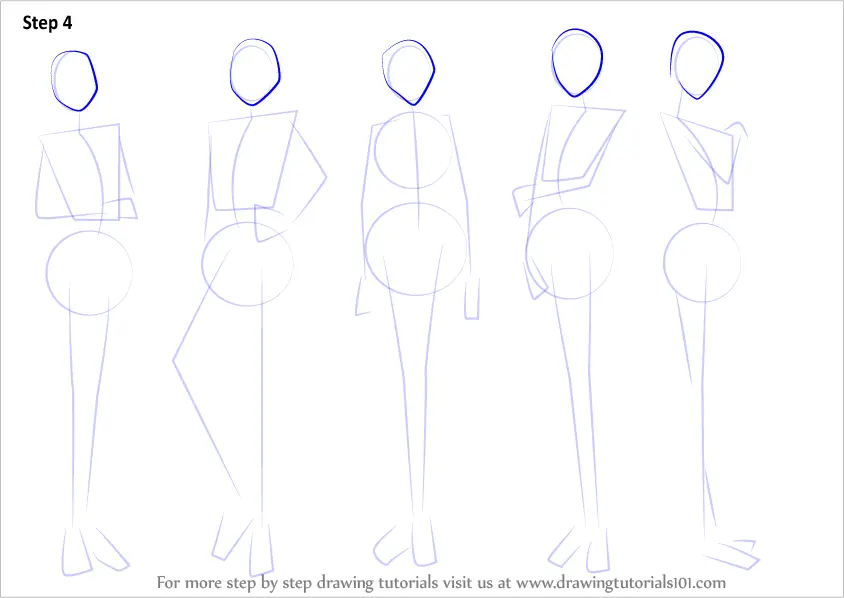 How To Draw Anime Body Step By Step Tutorial  Storiespubcom Learn With  Fun