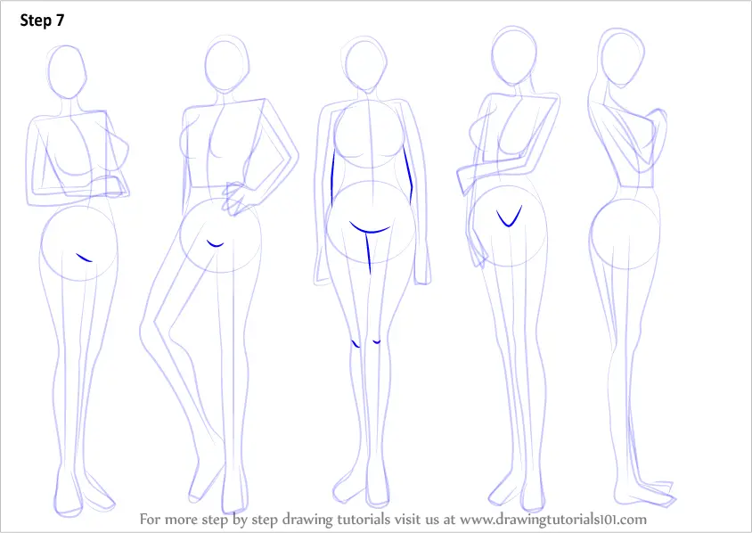 Anime Body Drawing References