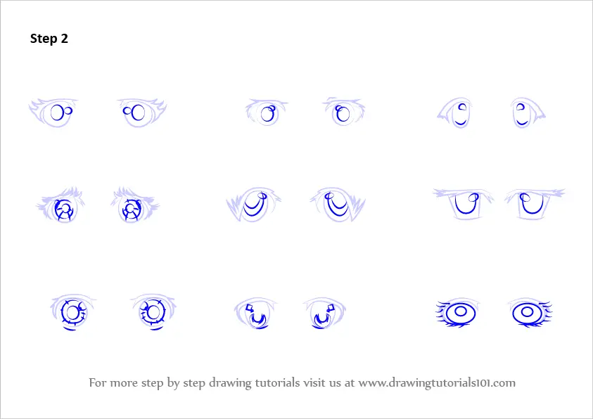 How To Draw Eyes For Anime