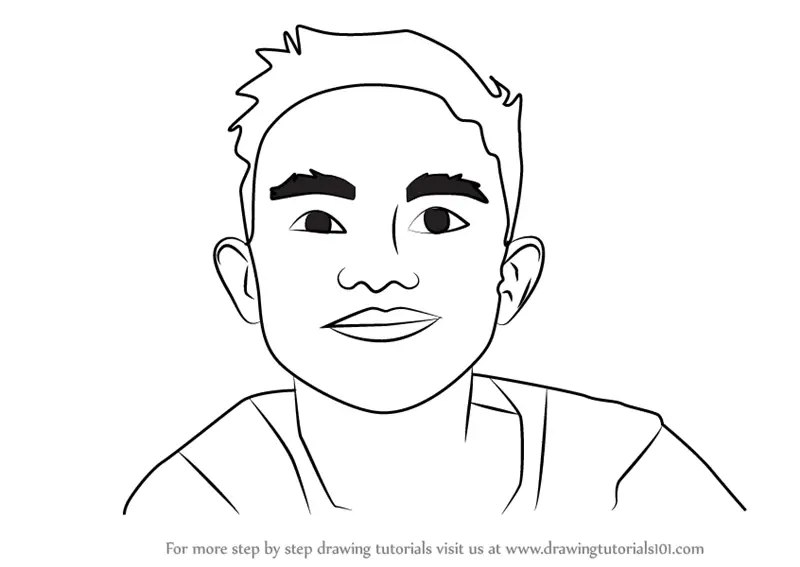 How To Draw Boy Face Step By Step How To Draw A Child Easy And Step 