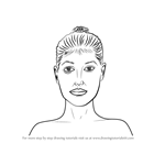 How to Draw Female Face with Neck