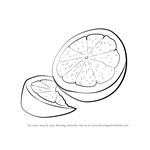 How to Draw Lemon Fruit