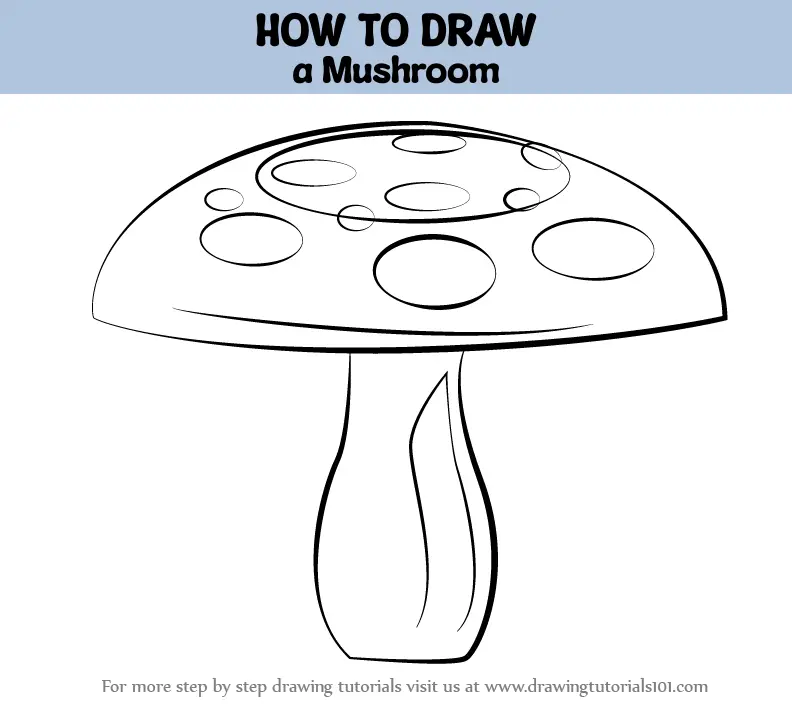 Magic mushrooms drawing - Stock Illustration [83114886] - PIXTA