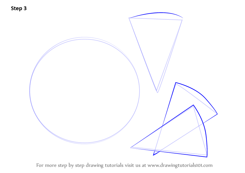 Learn How to Draw Pizza and Slices of Pizza (Pizzas) Step ...