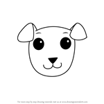 How to Draw a Dog Face for Kids