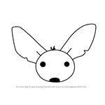 How to Draw a Fennec Fox Face for Kids