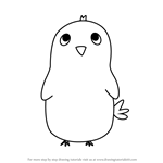 How to Draw a Cute Bird for Kids