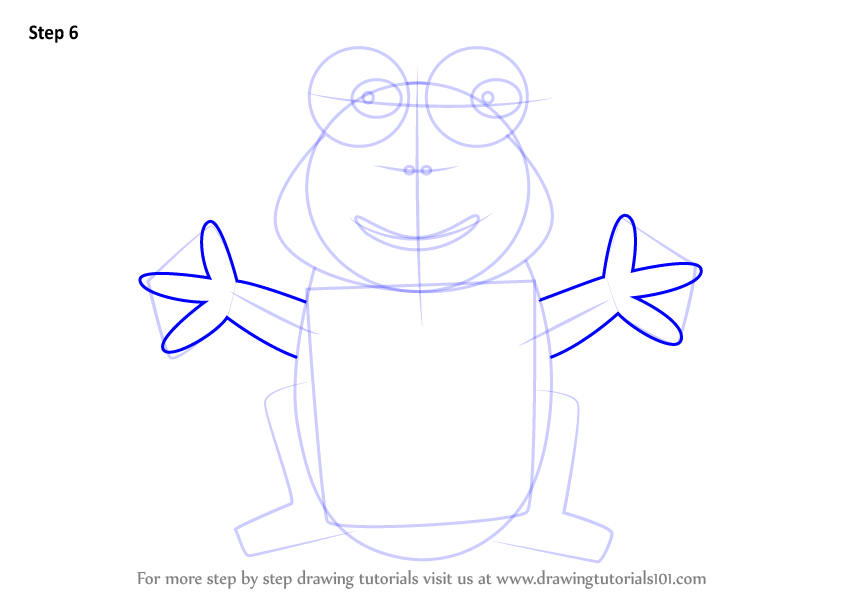 Learn How to Draw a Frog for Kids (Animals for Kids) Step by Step