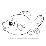 How to Draw Goldfish Easy