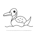 How to Draw a Northern Pintail for Kids