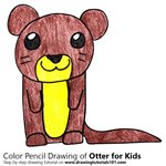 How to Draw an Otter for Kids