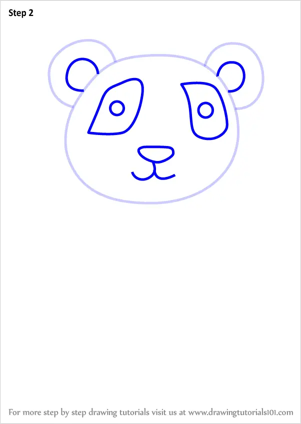 How to Draw a Panda for Kids (Animals for Kids) Step by Step ...