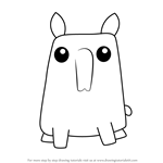 How to Draw a Tapir for Kids