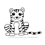 How to Draw a Tiger for Kids Easy