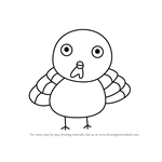How to Draw a Turkey for Kids