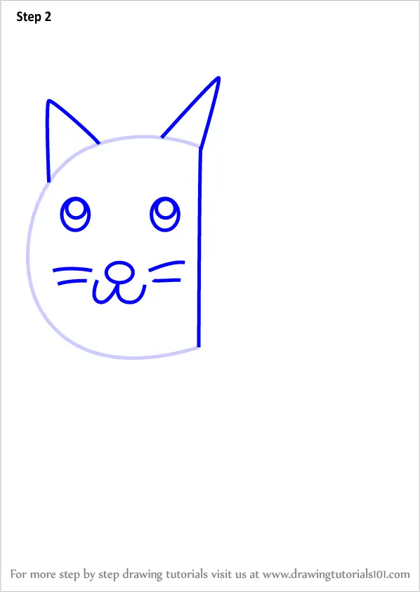 How to Draw a Cat from Letter C (Animals with Letters) Step by Step ...