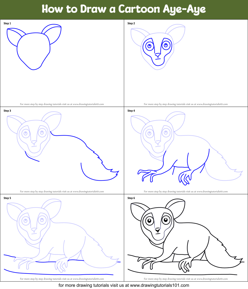 Best How To Draw An Aye Aye in 2023 The ultimate guide 