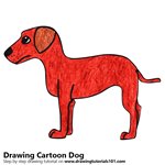 How to Draw a Cartoon Dog for Kids