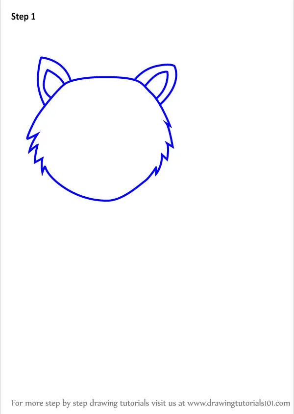 How to Draw a Cartoon Red Panda (Cartoon Animals) Step by Step ...