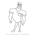 How to Draw a Funny Cartoon Man