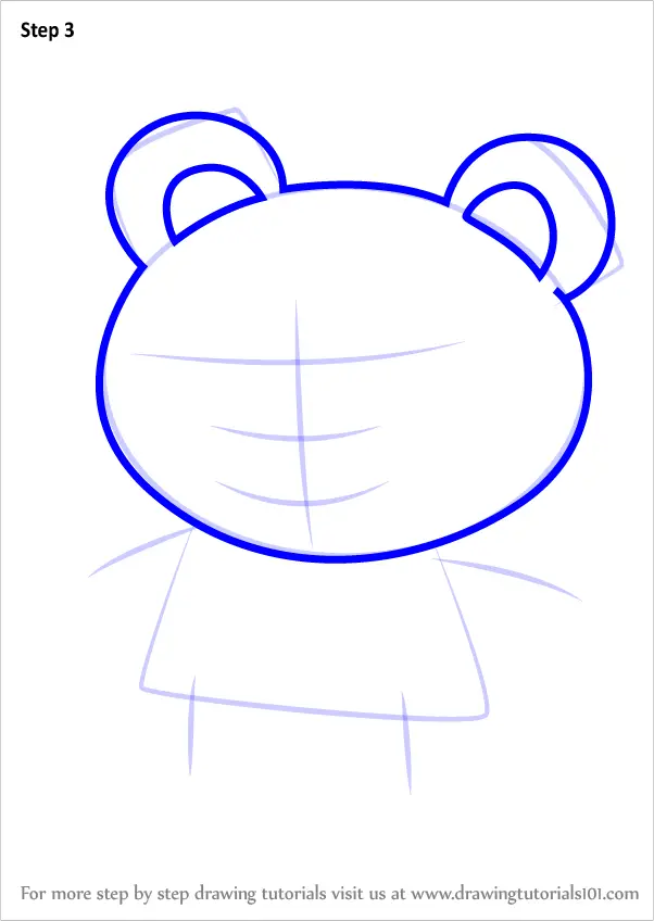 How to Draw Teddy Bear for Kids (Cartoons for Kids) Step by Step ...