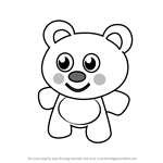 How to Draw Teddy Bear for Kids