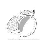 How to Draw Citrus Fruit for Kids