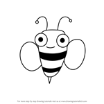 How to Draw a Bee for Kids