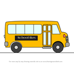 How to Draw Cartoon School Bus