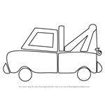 How to Draw Tow Truck for Kids