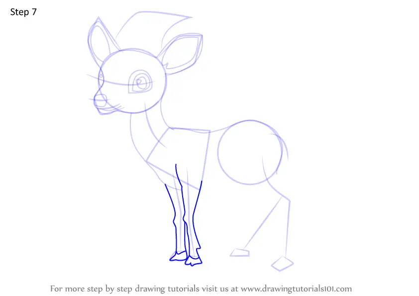 How to Draw Christmas Deer (Christmas) Step by Step ...