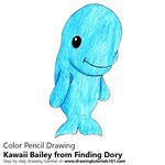 How to Draw Kawaii Bailey from Finding Dory