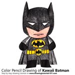 How to Draw Kawaii Batman