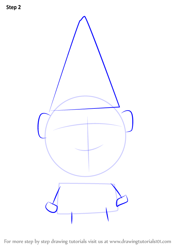 Step by Step How to Draw Kawaii Benny From Gnomeo and Juliet ...