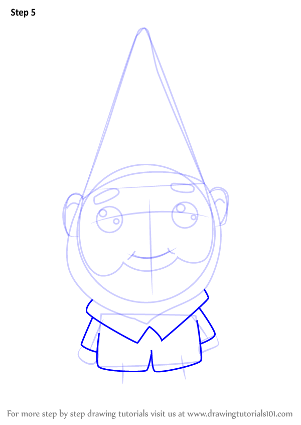 Step by Step How to Draw Kawaii Benny From Gnomeo and Juliet ...