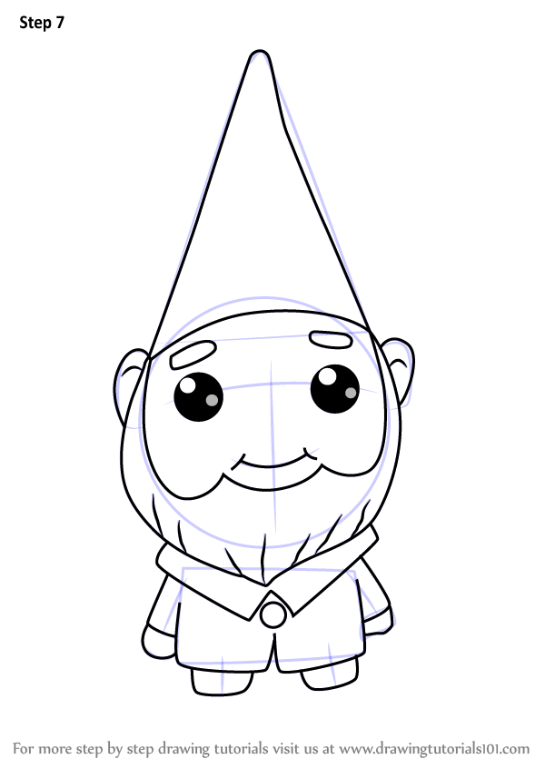 Step by Step How to Draw Kawaii Benny From Gnomeo and Juliet ...