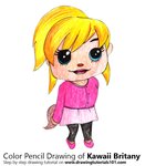 How to Draw Kawaii Brittany from Alvin and the Chipmunks