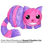 How to Draw Kawaii Cheshire Cat