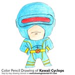 How to Draw Kawaii Cyclops