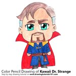 How to Draw Kawaii Dr. Strange