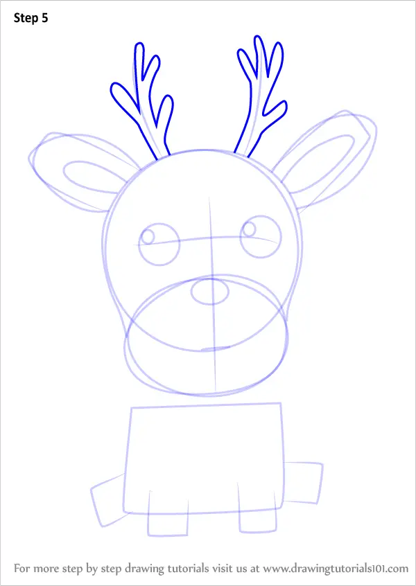 How to Draw Kawaii Fawn from Gnomeo and Juliet (Kawaii Characters) Step ...