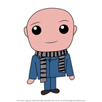 How to Draw Kawaii Gru from Despicable Me