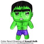 How to Draw Kawaii Hulk
