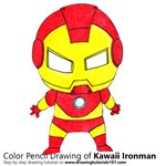 How to Draw Kawaii Ironman